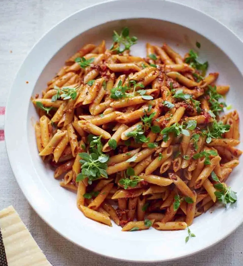 Goat Sausage Pasta – Graig Farm