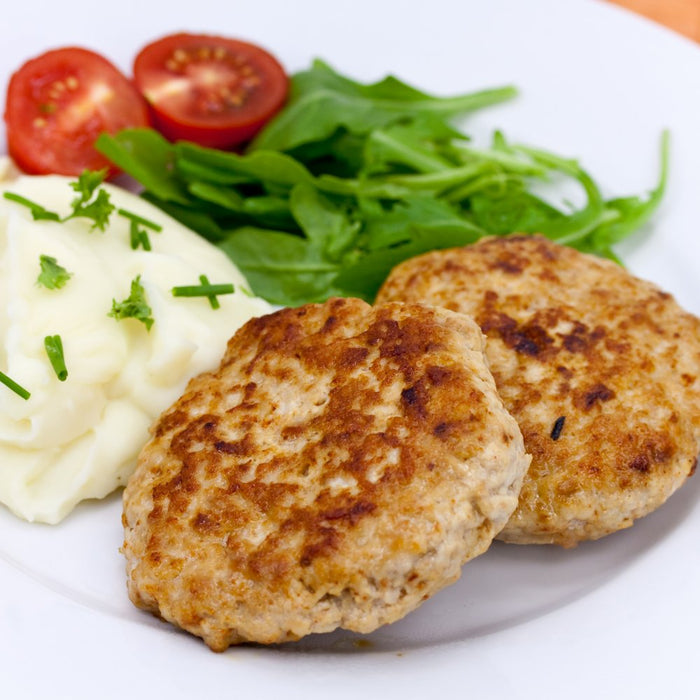 Organic Chicken and Herb Burgers