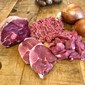 Christmas meat box, organic meat delivery box, meat boxes UK, buy meat online