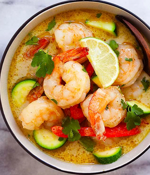 Green Thai Prawn Curry Recipe