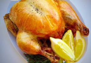 Roast Lemon Thyme Chicken