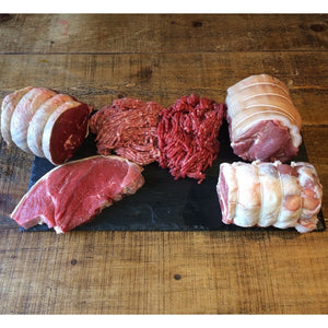 Christmas meat box, organic meat delivery box, meat boxes UK, buy meat online