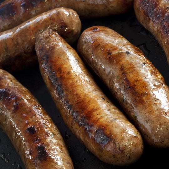 Organic Plain Beef Sausages
