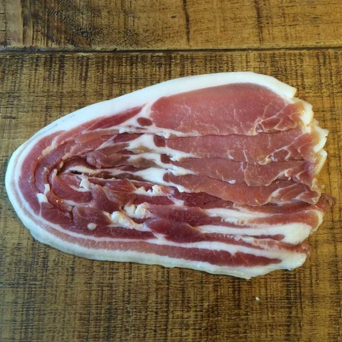 Organic Nitrate Free Long Back Bacon Multi Buy - 5 Packs - 10% Discount