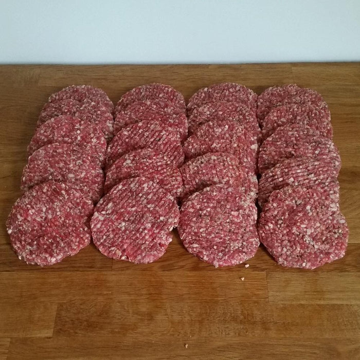 20 Mixed Organic Burger Pack